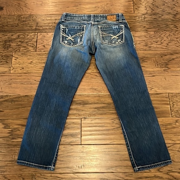 BKE Denim Madison Skinny Stretch Low Rise Size 27 - Picture 2 of 16